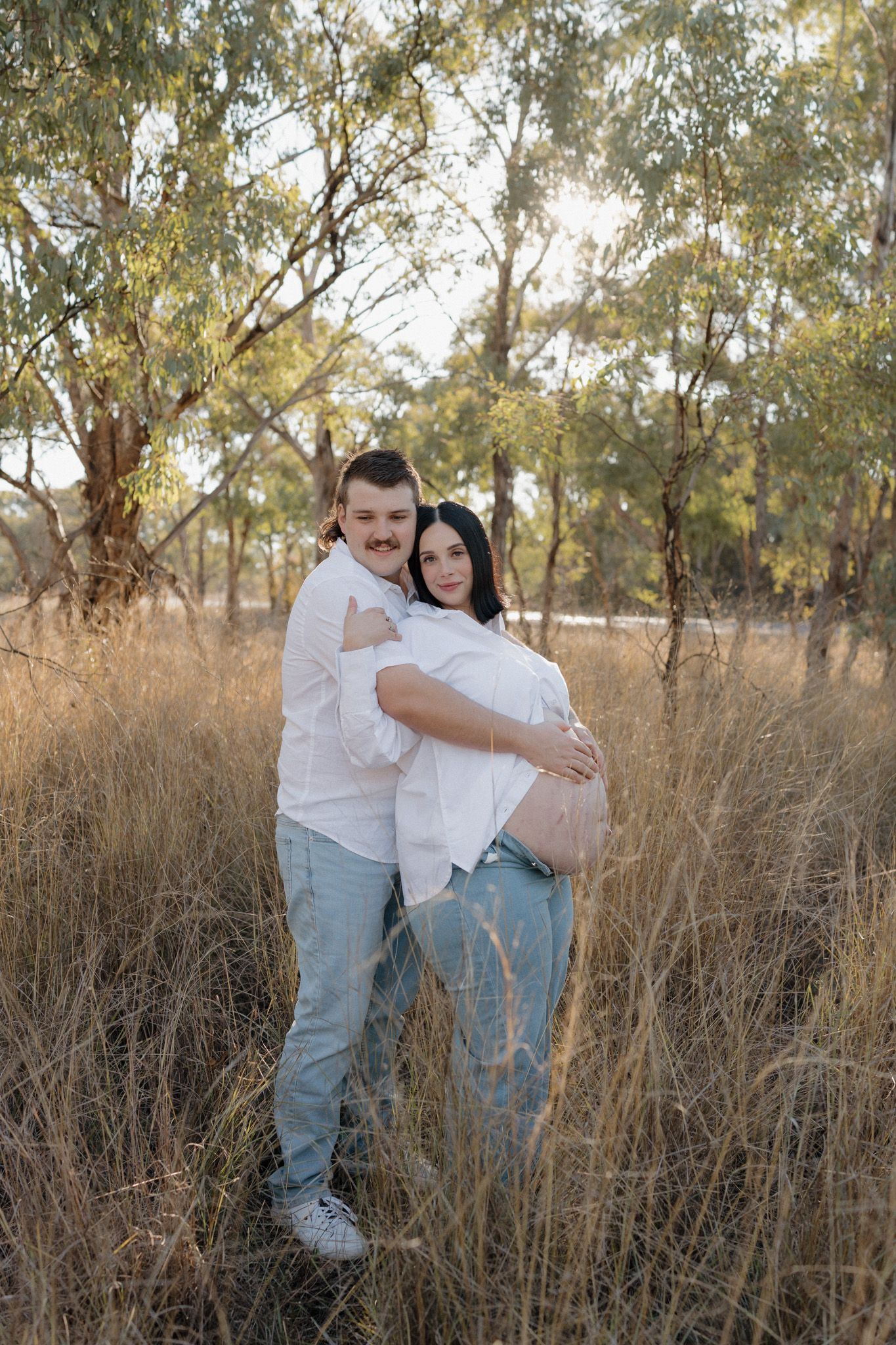 Outdoor Inverell maternity photography