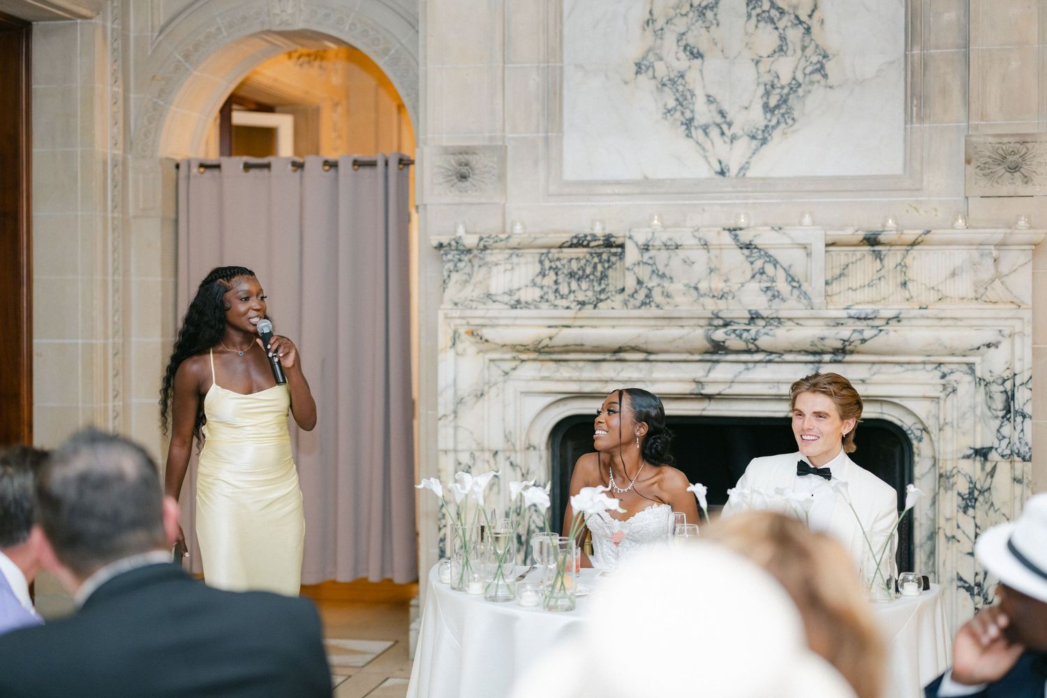The Armour House Wedding in Lake Forest, IL - Reception Speeches