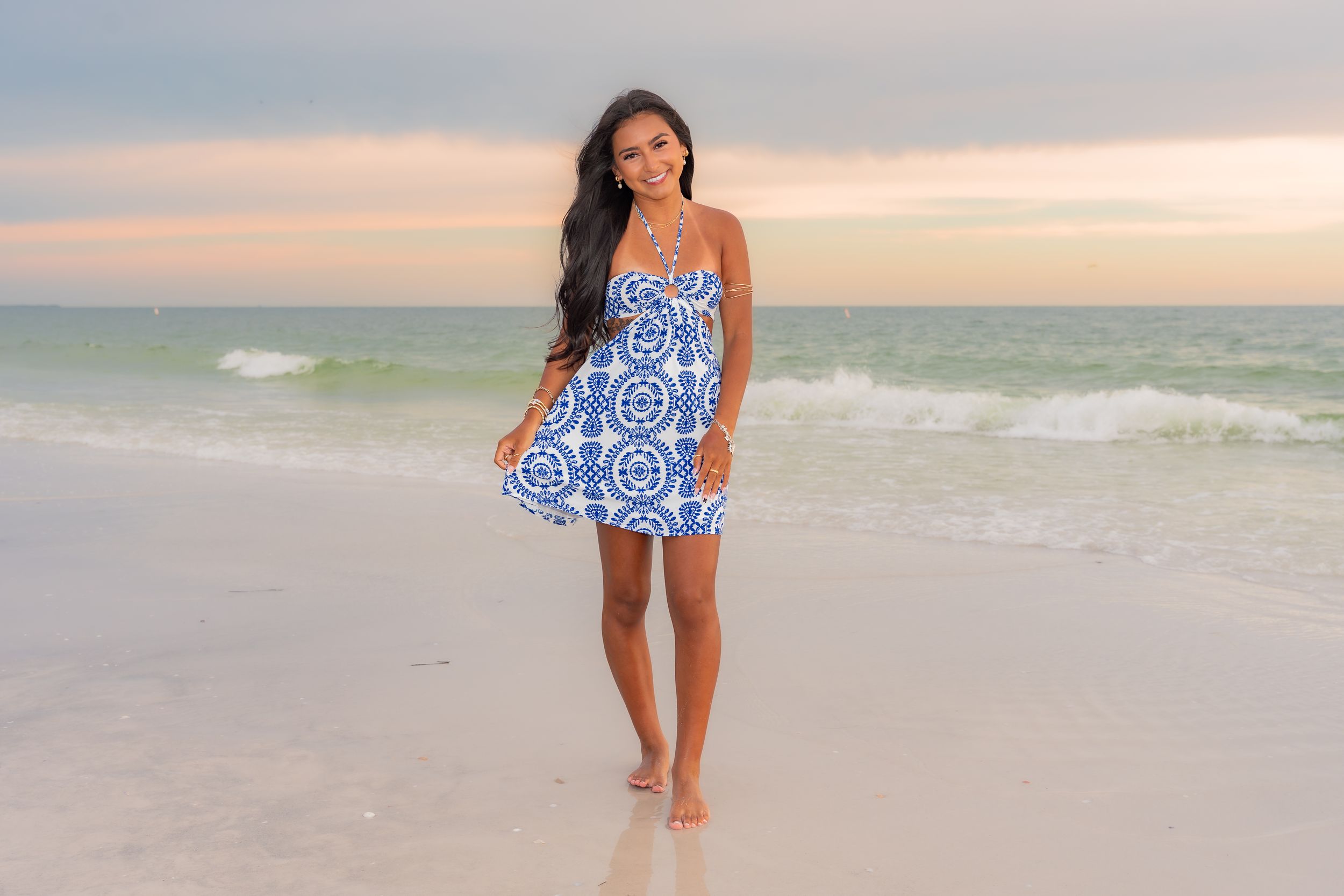 St Pete Beach-Family-sunset photo session with BE Jazy Photography-St Pete Beach Photographer