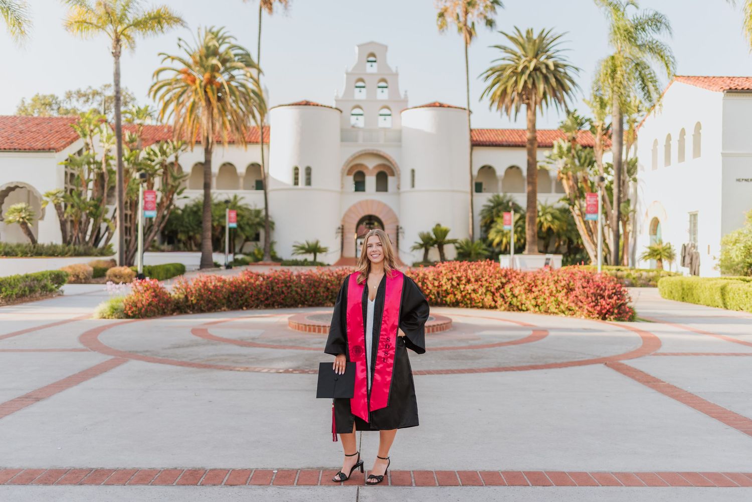SDSU San Diego State University, Graduation Photos, Grad Photos, Golden Graduates, Anna Romani Photography