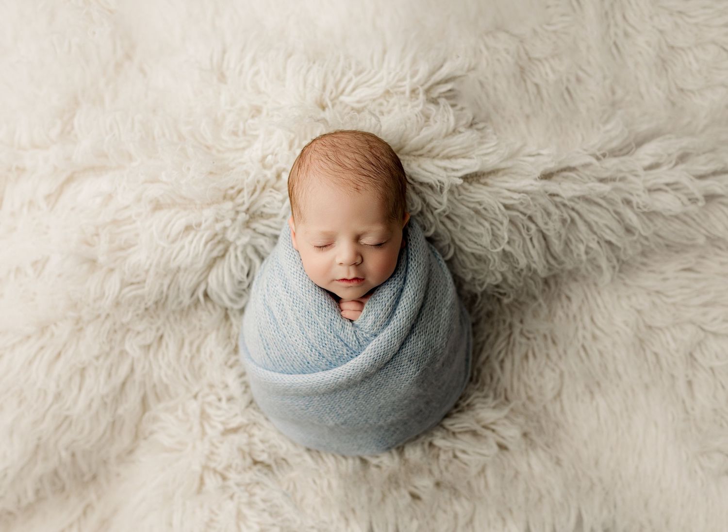 Bailey's Photography | Pike County OH | Affordable & Professional Newborn Photography | Cozy Baby Swaddling