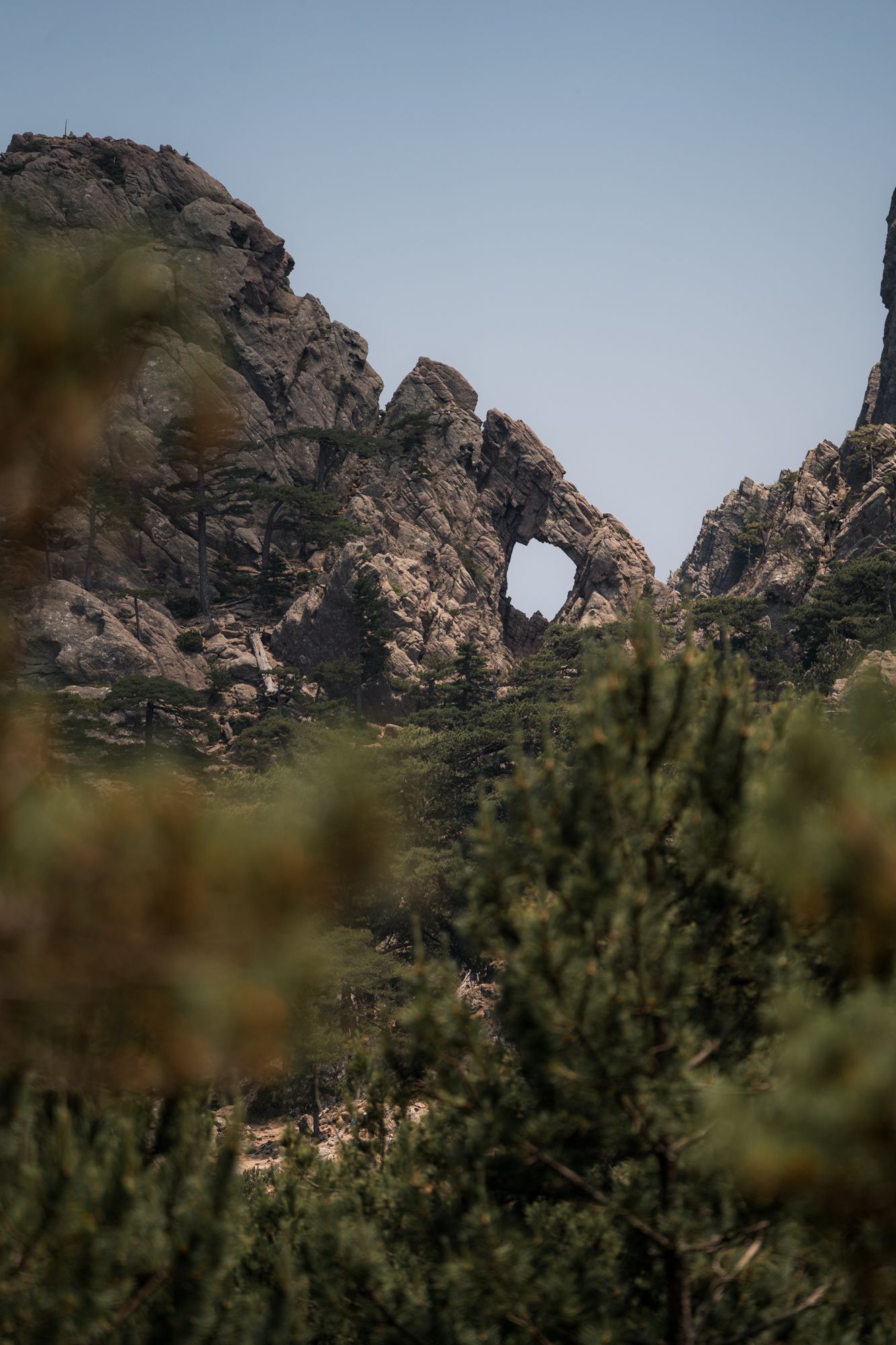 trou de la bombe aux aiguilles de bavella