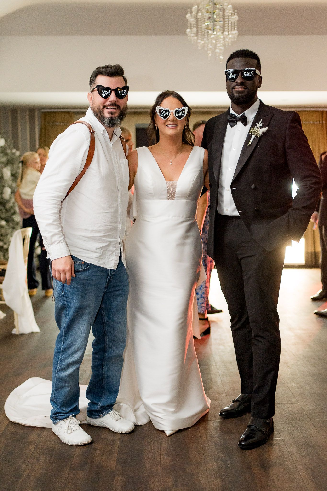 Adrian Ratiu wedding photographer with Lauren and Brima Kelham House