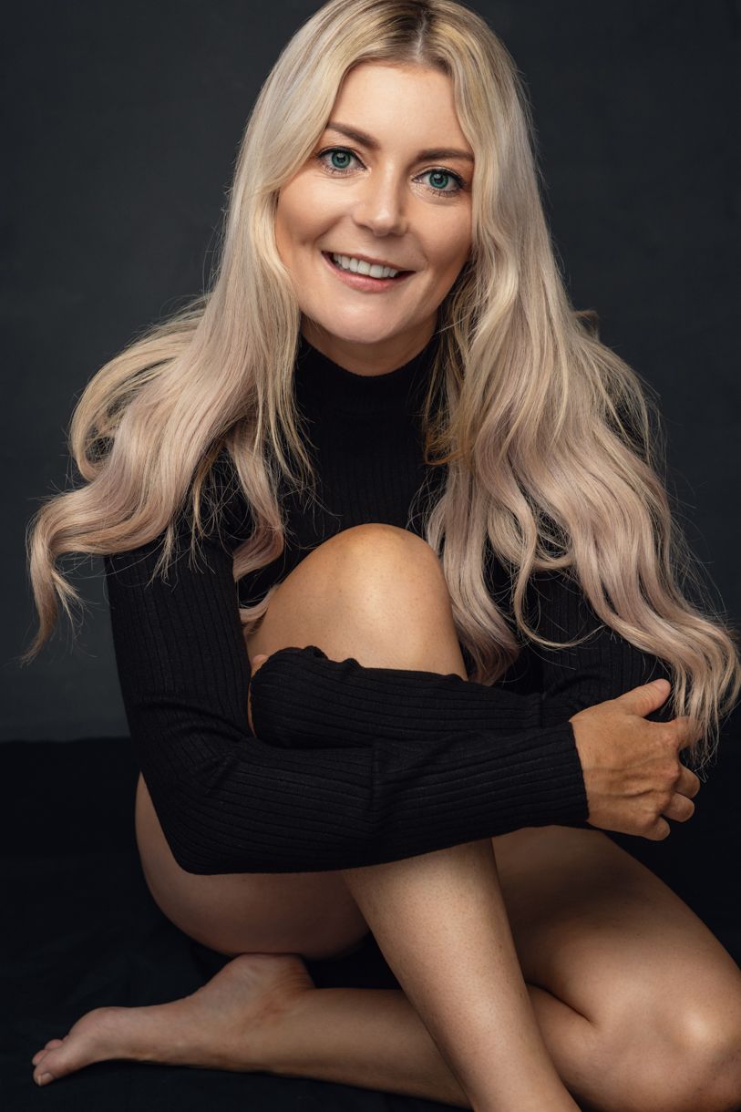 Women's portrait photography session celebrating confidence, beauty and self-worth