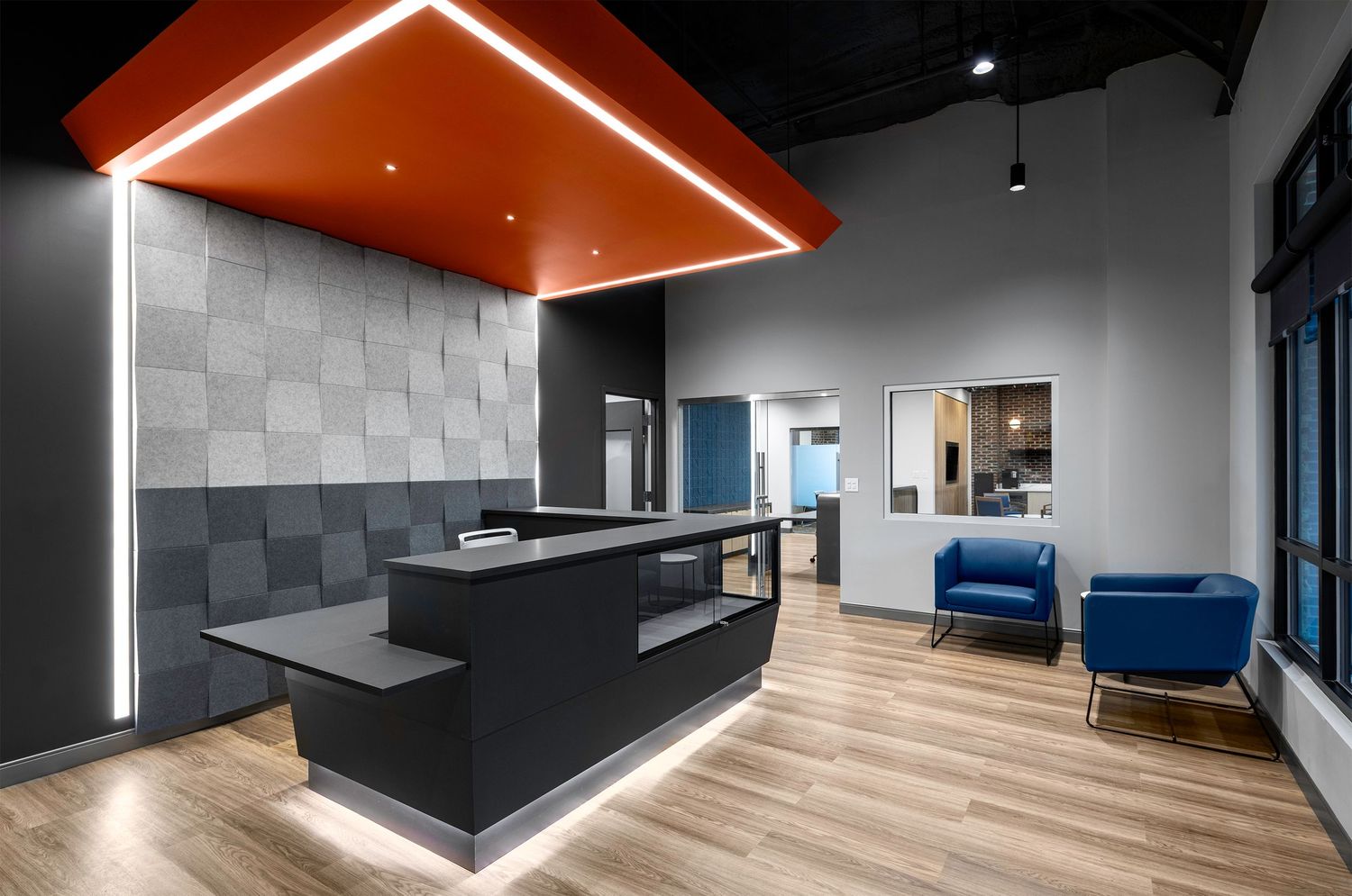 Neil Asher Commercial Photography, Charlotte, NC Architecture Photography, Retail store interior showcasing modern customer experience.