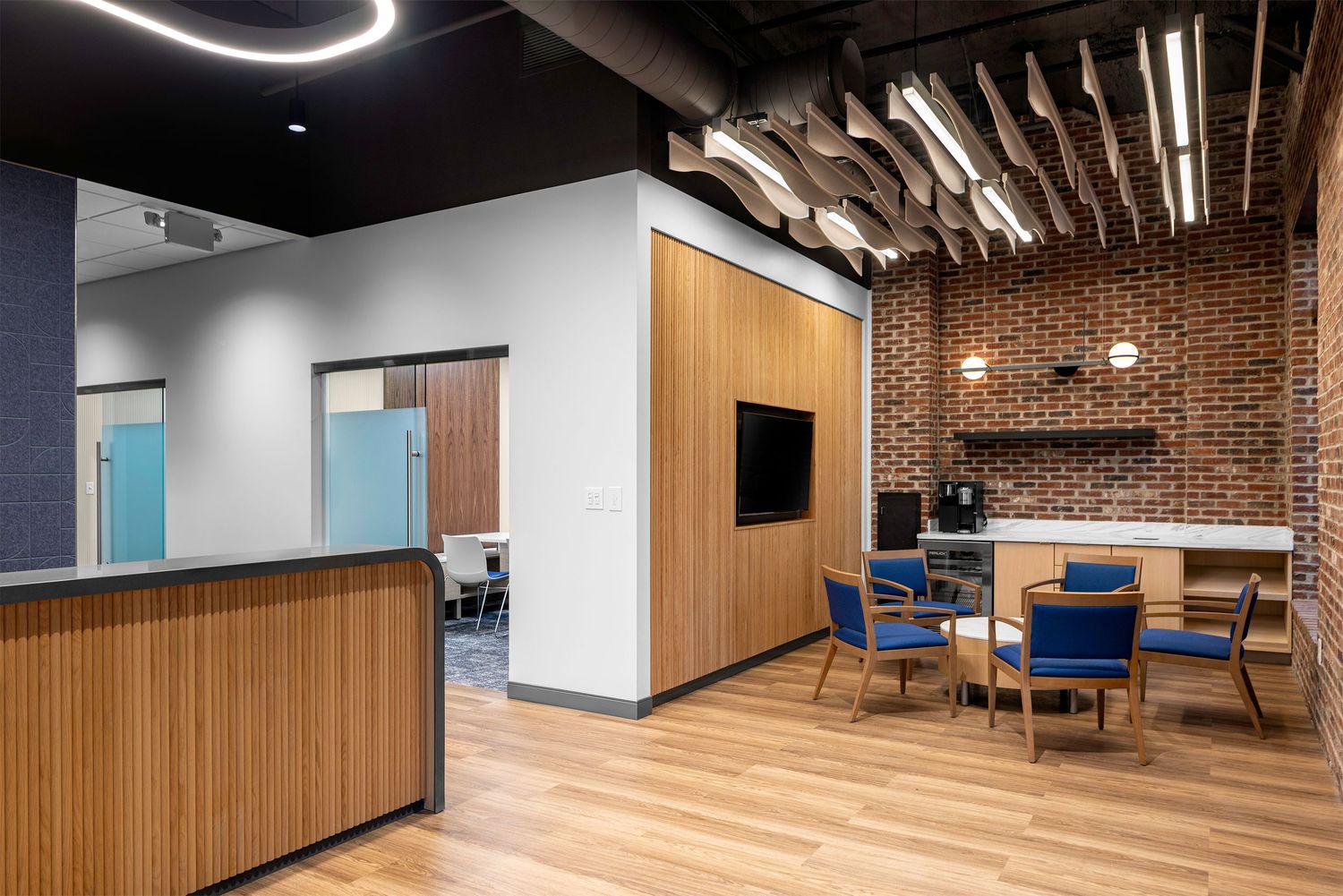 Neil Asher Commercial Photography, Charlotte, NC Architecture Photography, Retail store interior showcasing modern customer experience.