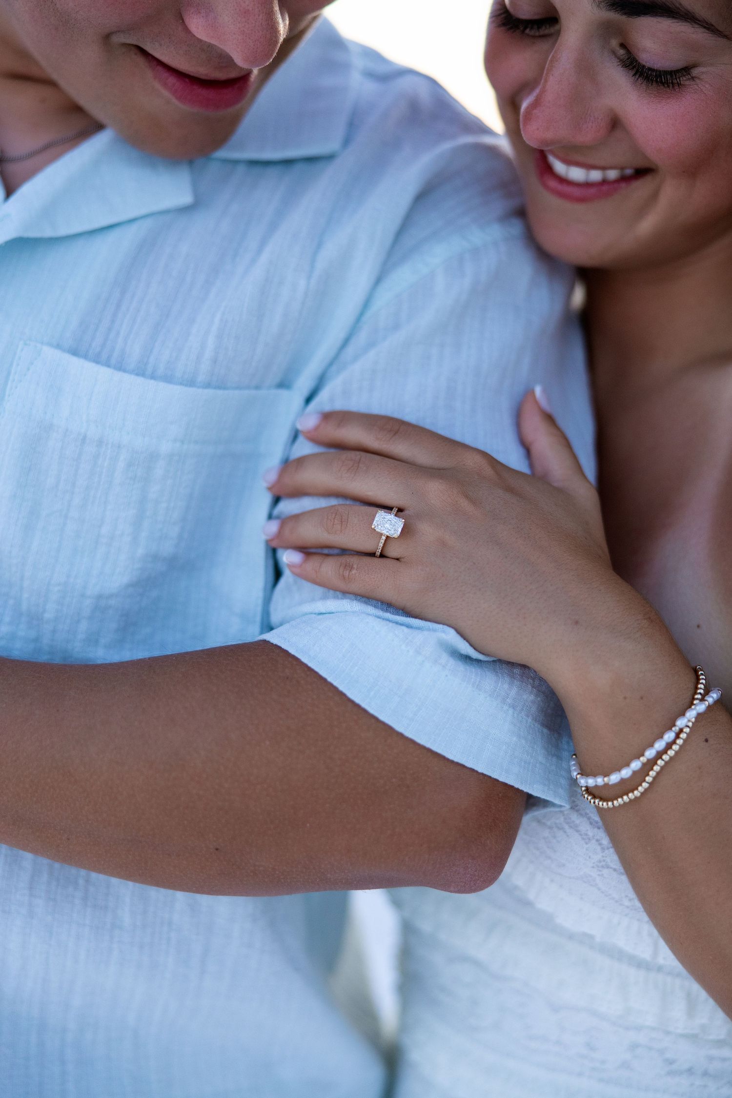 wedding couple being photographed in Pensacola