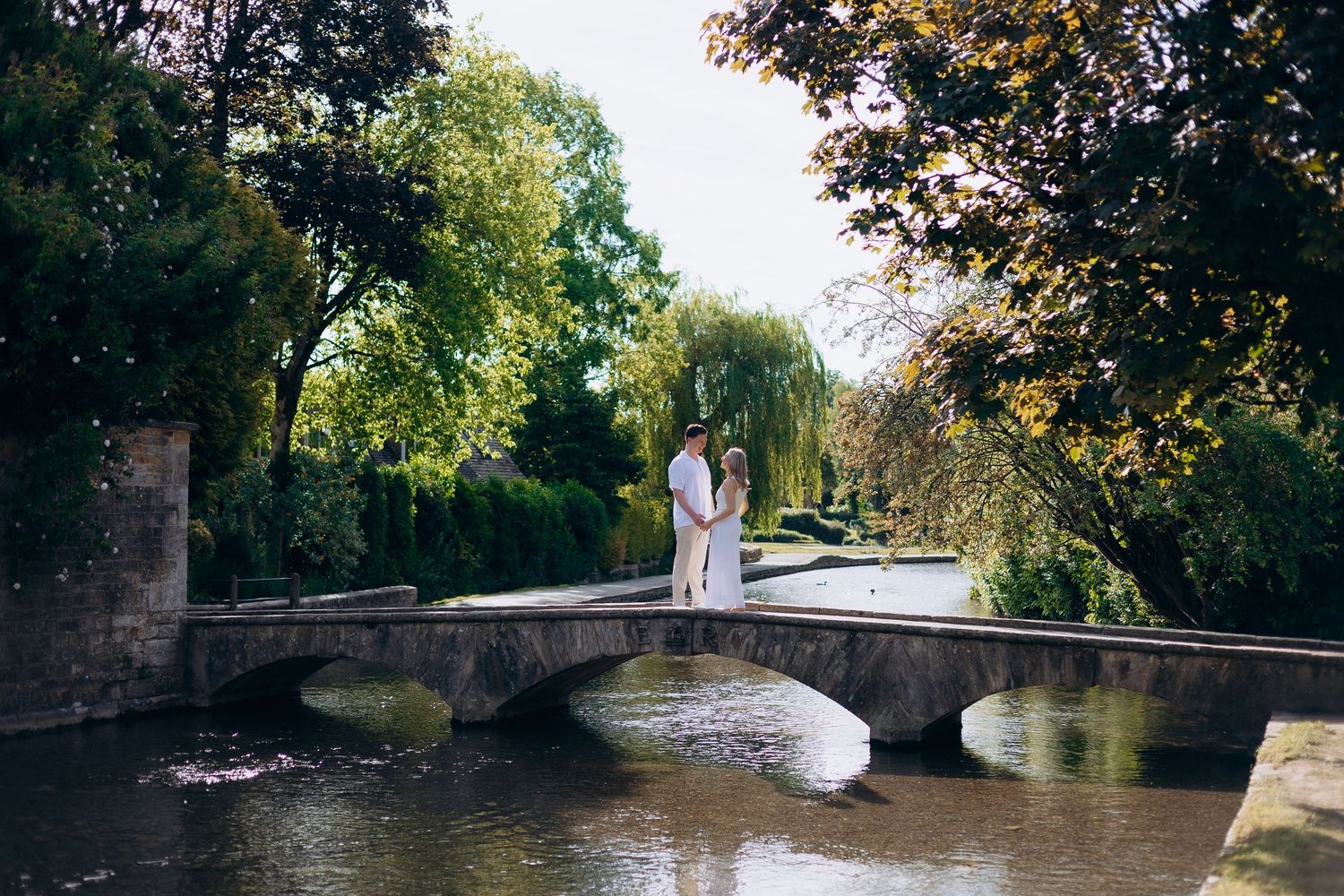 Cotswolds proposal photographer capturing authentic reactions.