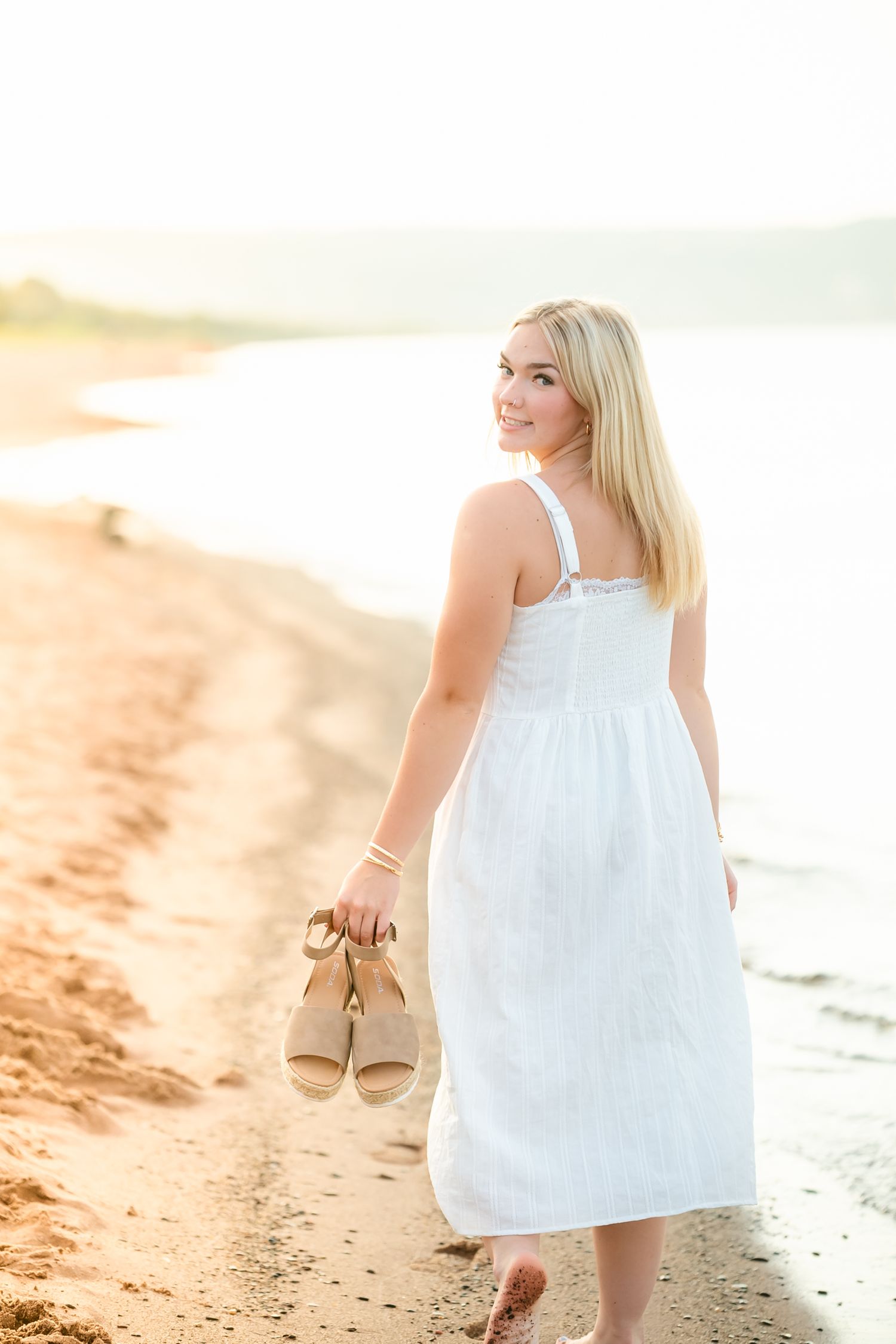 Park Point Golden Hour senior photos