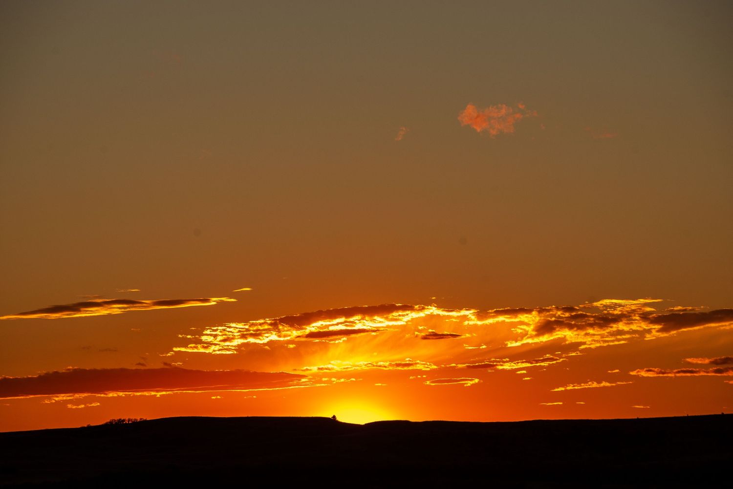 Sunset in Kansas