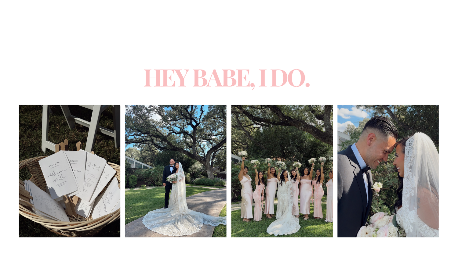Behind-the-scenes wedding content creation