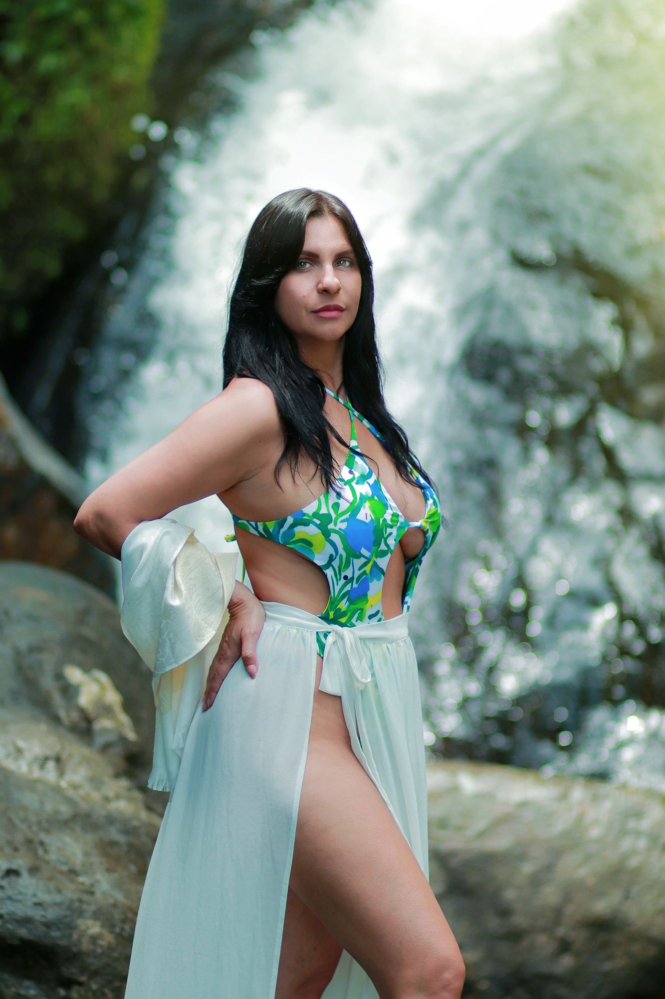 Puerto Rico Photographer. Albert Ray Photo. Rainforest Photoshoot. Portraits. Book Now. Waterfall Photoshoot. Editorial. El Yunque. San Juan