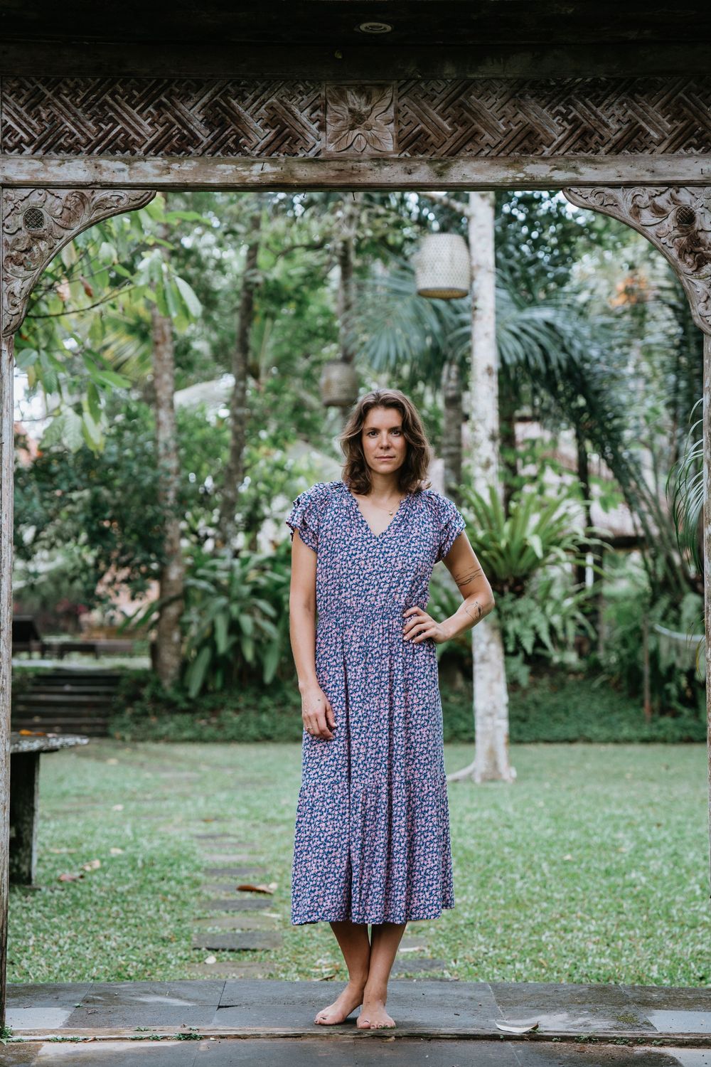 Solo personal branding photography in Ubud, Bali.