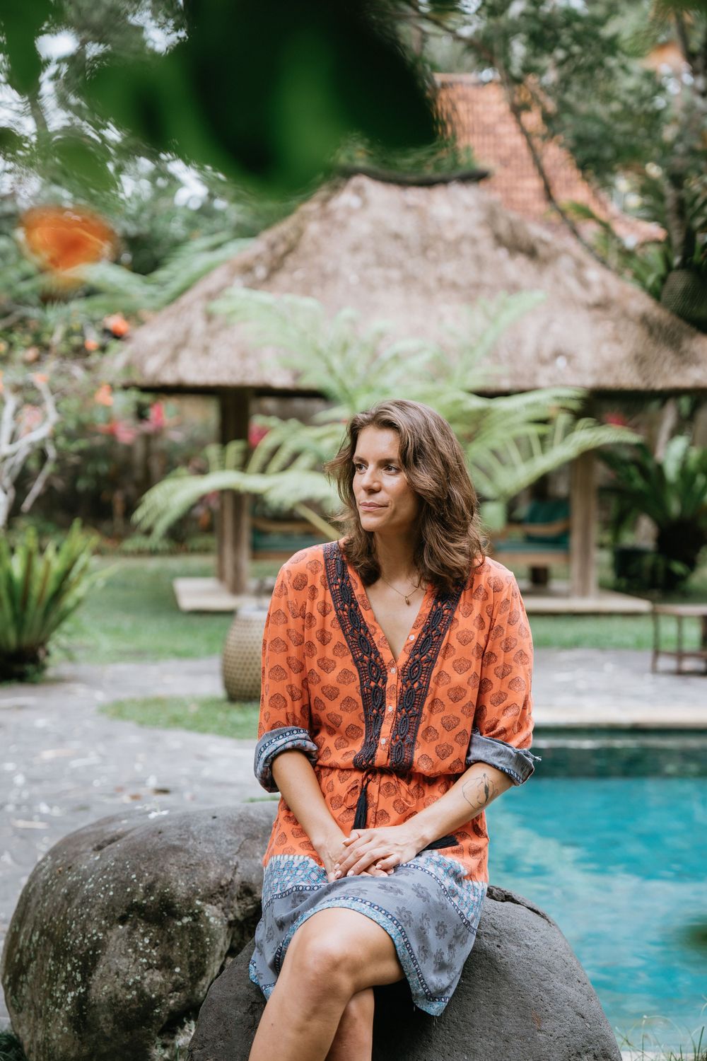 Solo personal branding photography in Ubud, Bali.