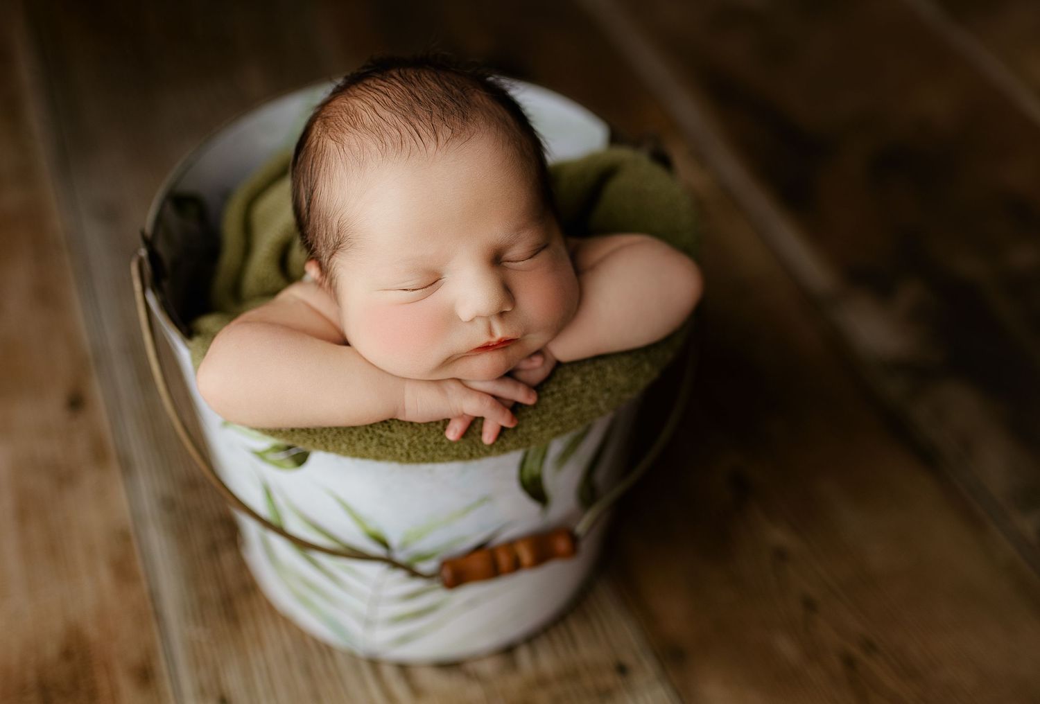 Fine art newborn photography by Bailey’s Photography in Portsmouth, Ohio, serving Huntington, West Virginia.