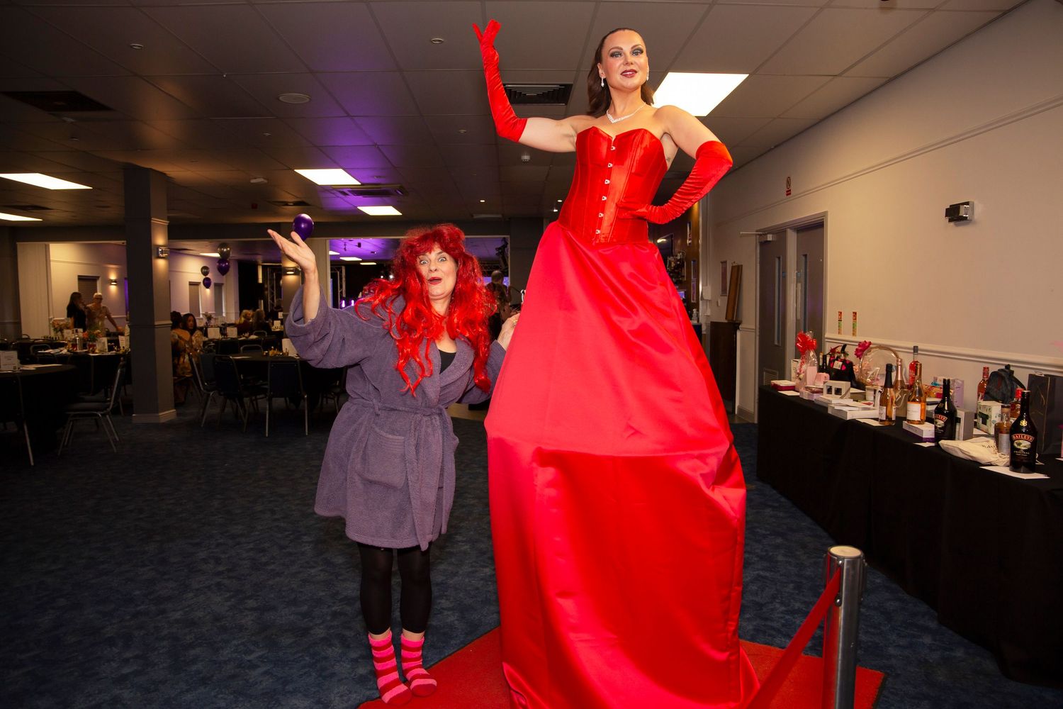 Maureen Common and Albi Productions  at Queens of Halton Awards, DCBL Stadium, Widnes Vikings, Widnes Cheshire, event photographer