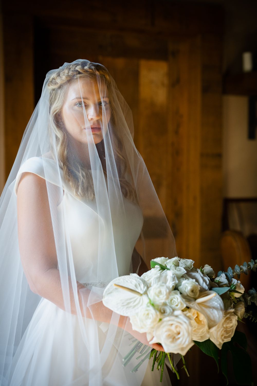 bridal portrait wedding