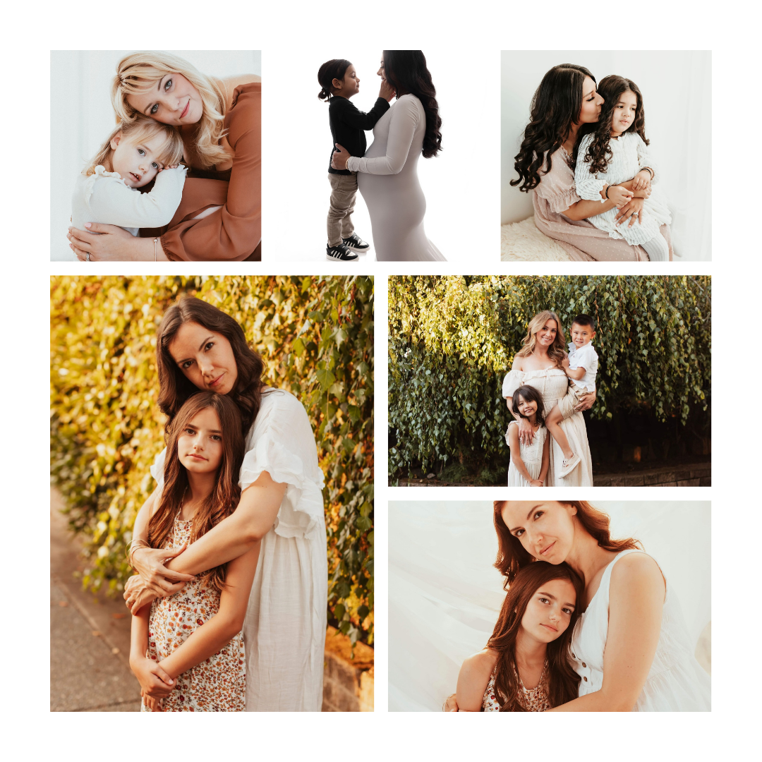 maternity styles for pregnancy photos with Elizabeth Lang Photography. A variety of fabrics and dresses for your photoshoot.
