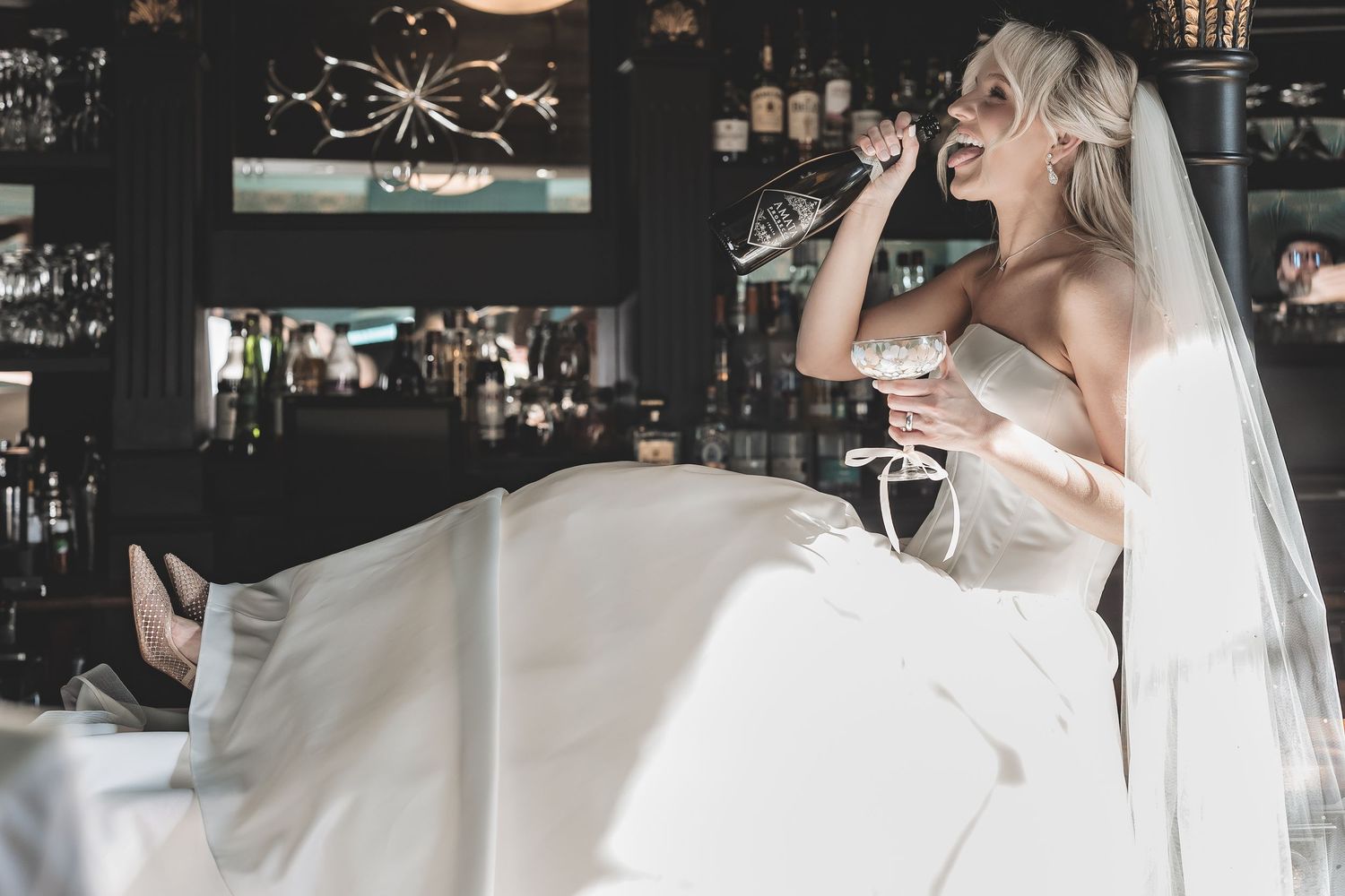 Natural wedding photography at a Lincolnshire wedding venue.