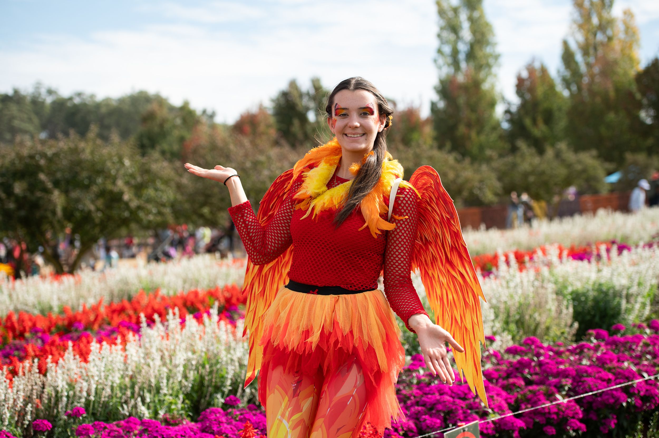 characters at the kabloom festival