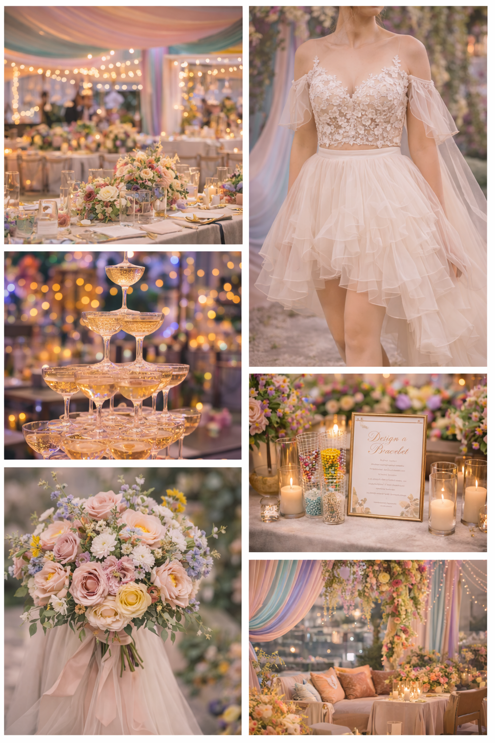 Gemini Bride Collage