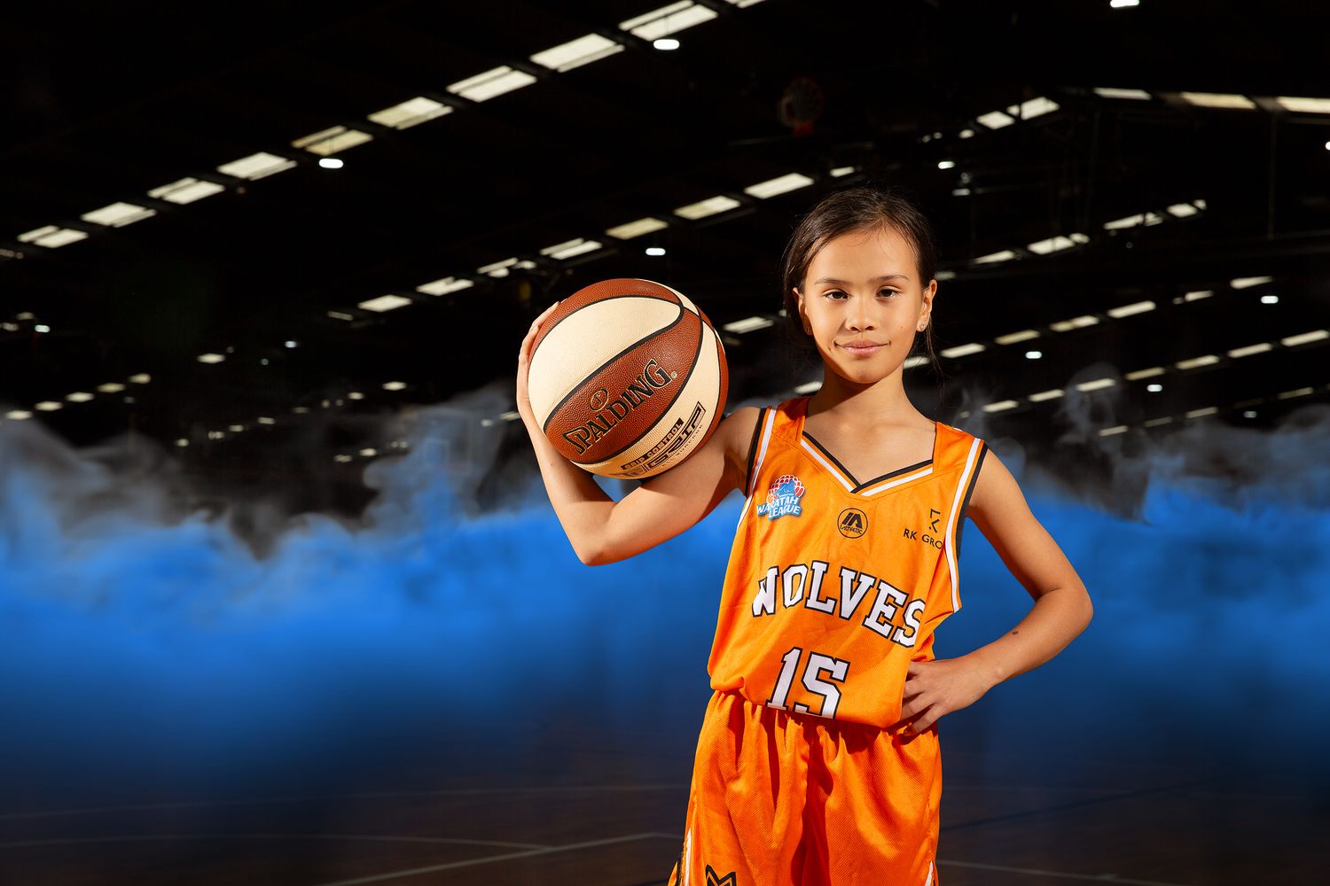 Young athlete sports portrait photography