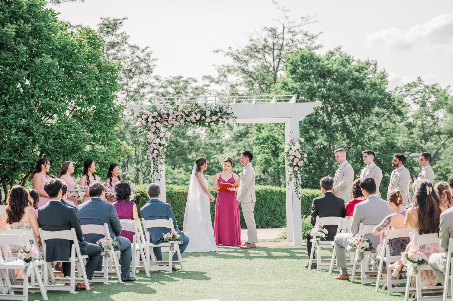 Dominion valley country club wedding pictures