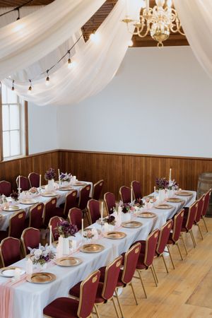 Romantic pink and red wedding decor at Mountain Rose Lodge, Moncton wedding photography, high-end wedding photographer, expensive wedding