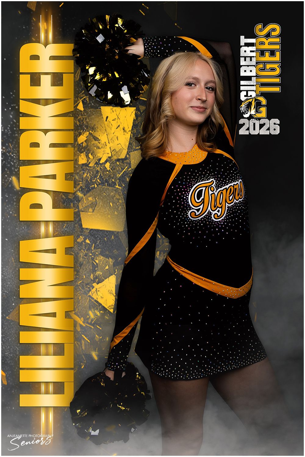 Phoenix Arizona Team Sports Banner Pictures by Anjeanette Photography Graduation High School Seniors AZ
Sports Banner team Pictures Phoenix