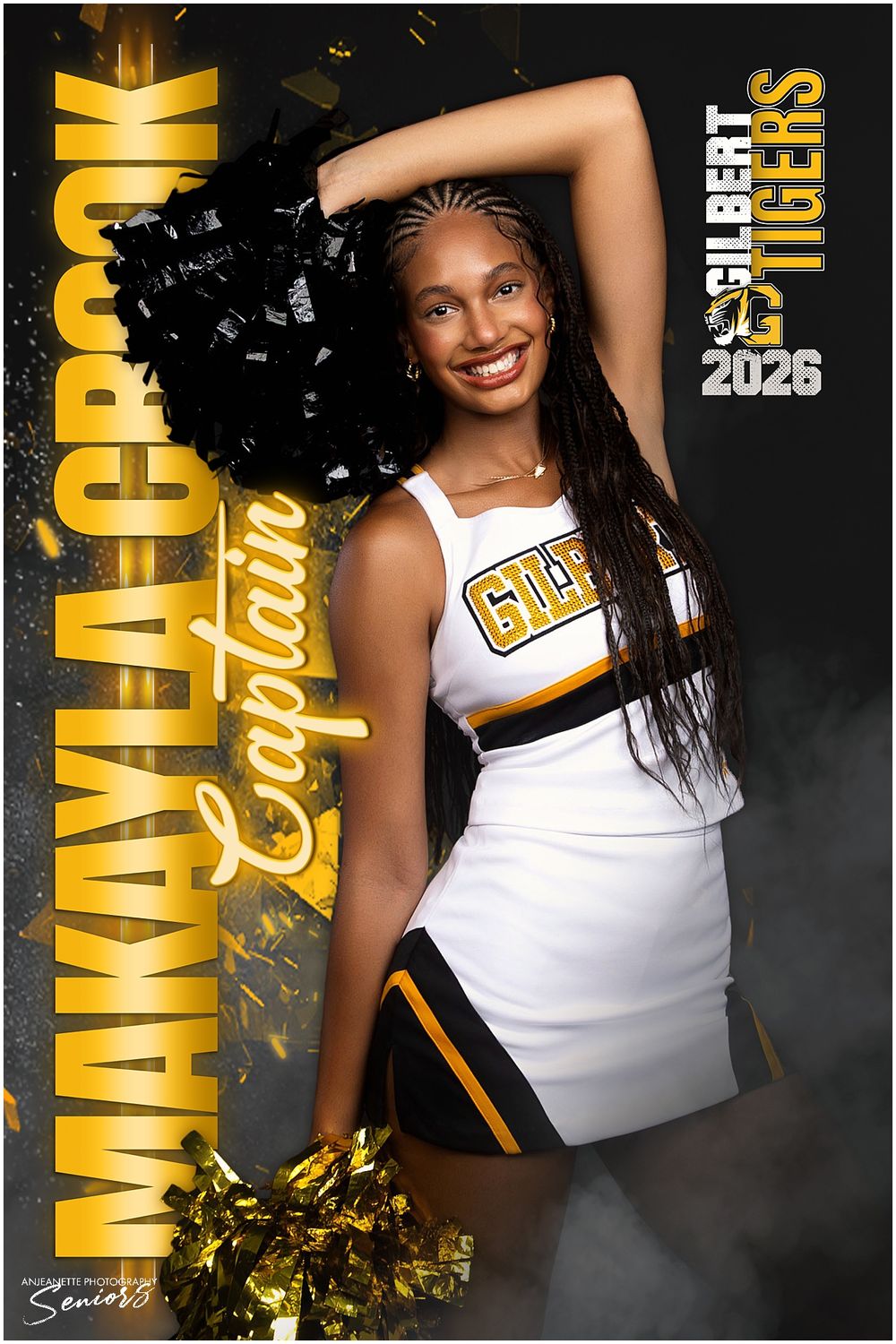 Phoenix Arizona Team Sports Banner Pictures by Anjeanette Photography Graduation High School Seniors AZ
Sports Banner team Pictures Phoenix