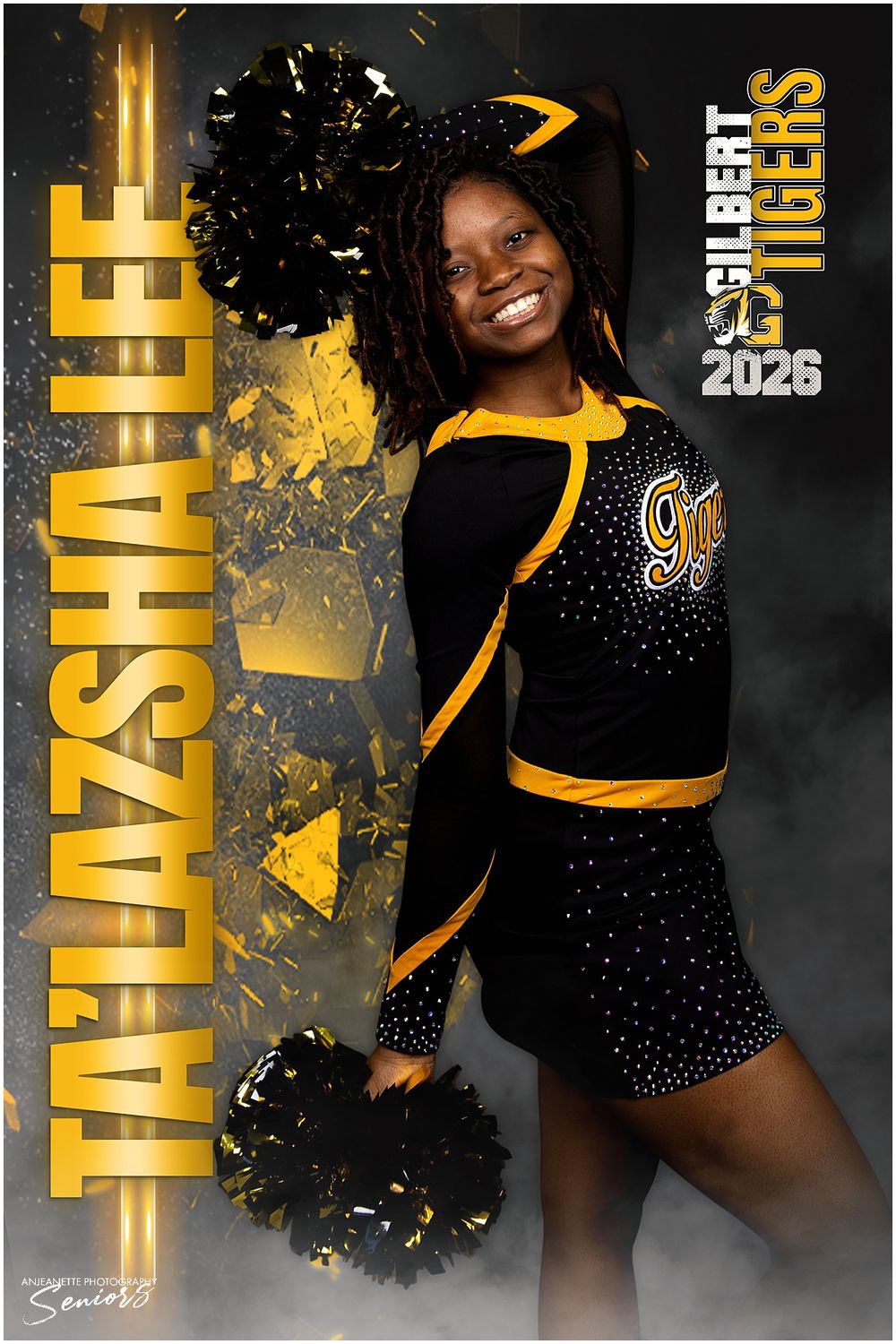 Phoenix Arizona Team Sports Banner Pictures by Anjeanette Photography Graduation High School Seniors AZ
Sports Banner team Pictures Phoenix