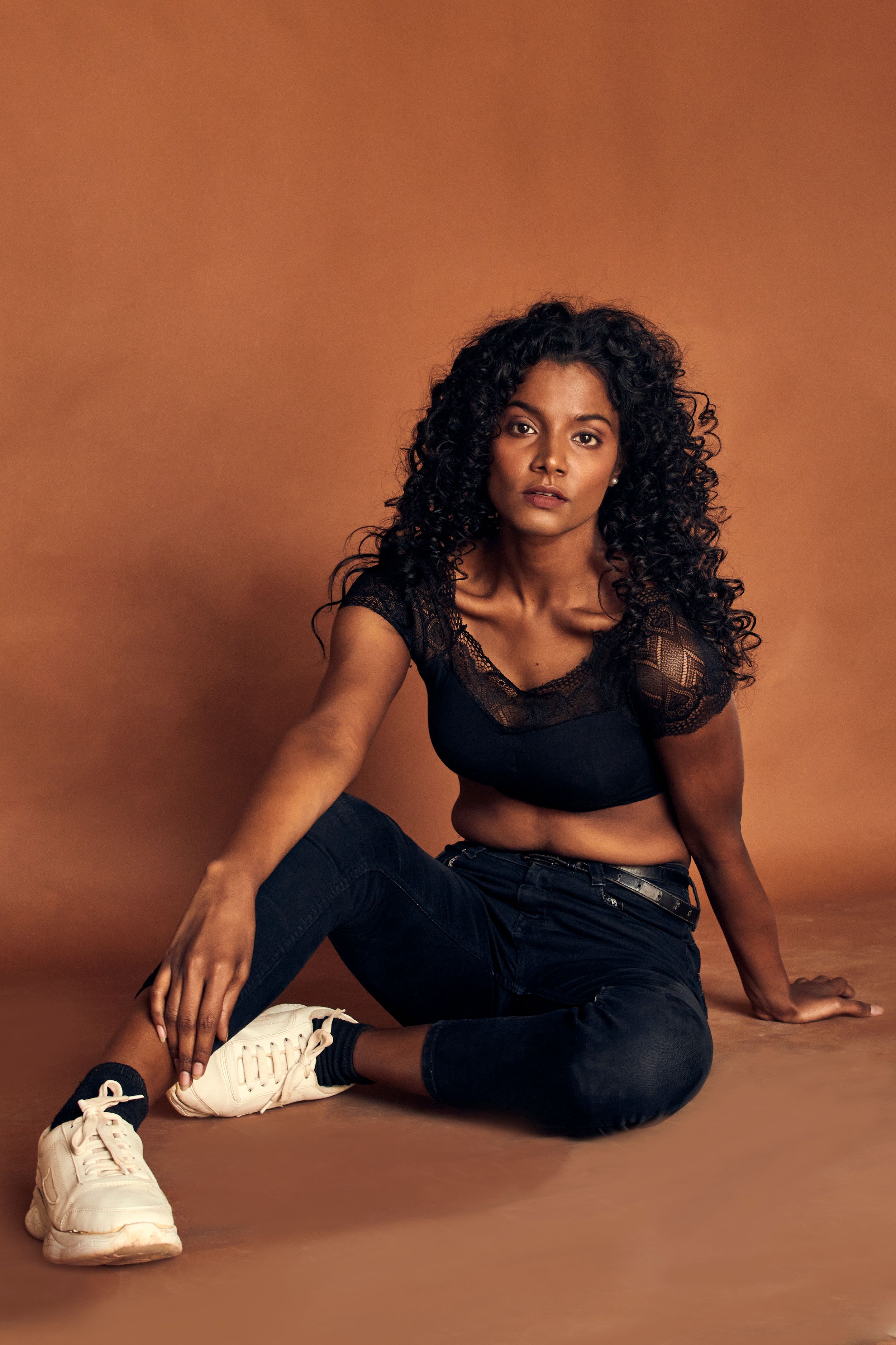 model posing
