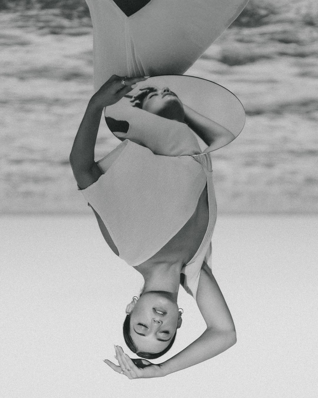 Creative portrait from a bride, done in Playa del Carmen,