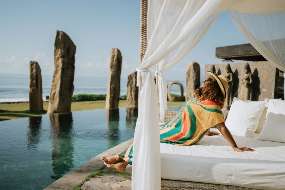 Solo lifestyle photography in Bali at The Royal Purnama