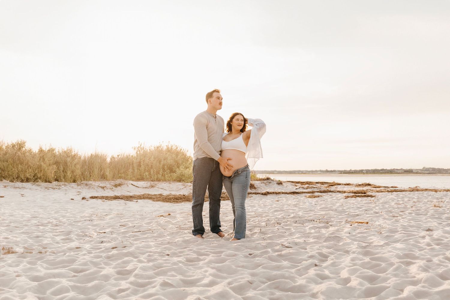 North Topsail photographer. Maternity Photographer. Sunset beach photographer. Surf city maternity photographer. Emerald Isle Photographer.
