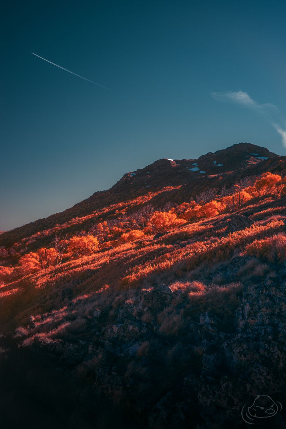 On the way to the summit - Infrared