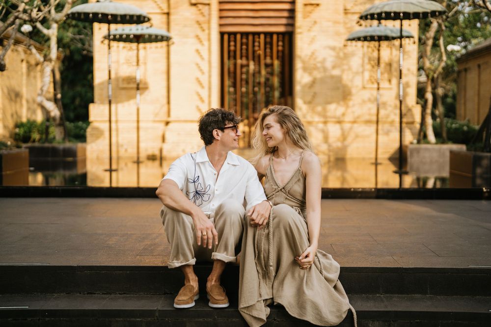 Lifestyle couple photoshoot at Sanna Ubud
