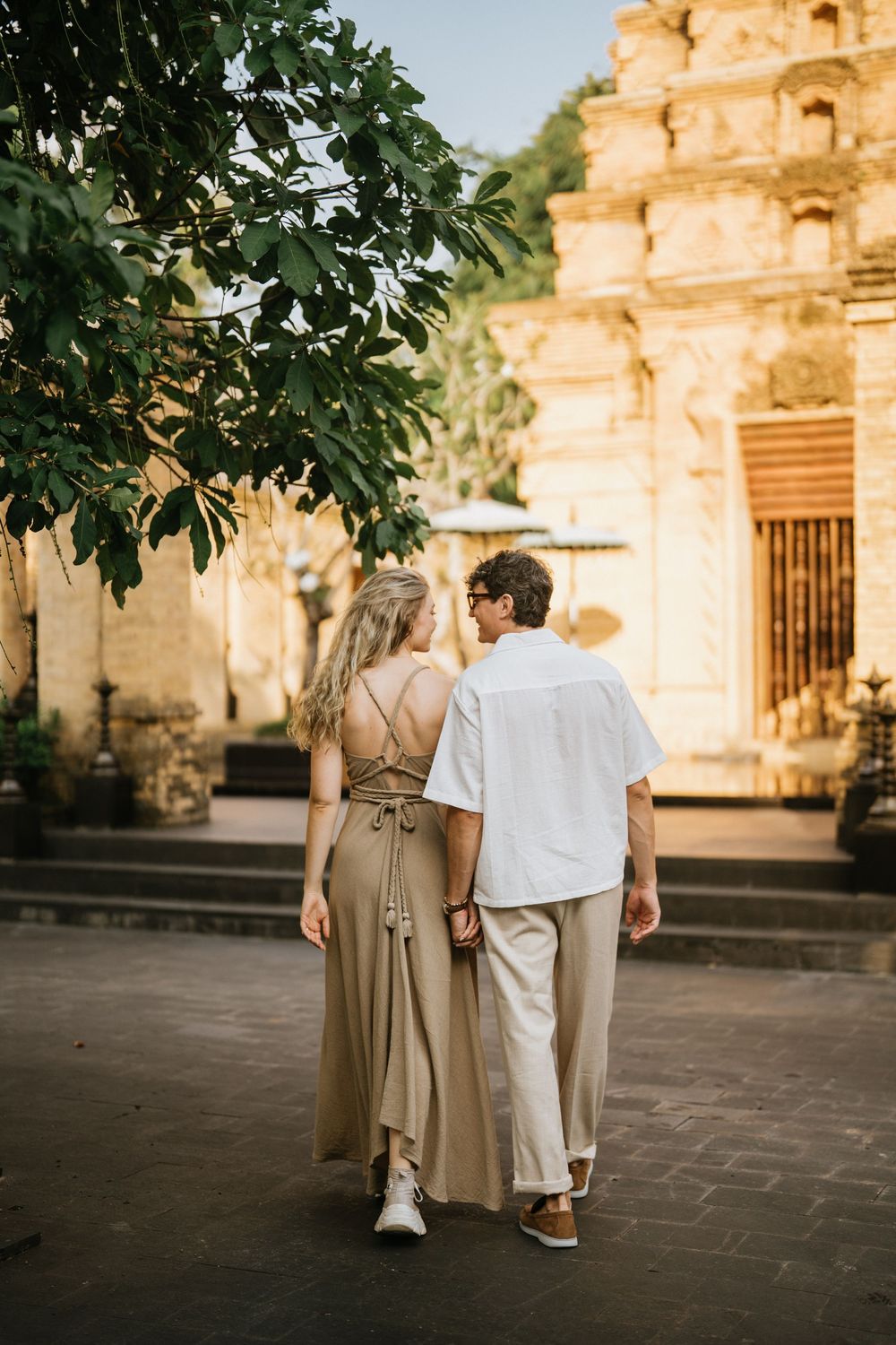 Lifestyle couple photoshoot at Sanna Ubud