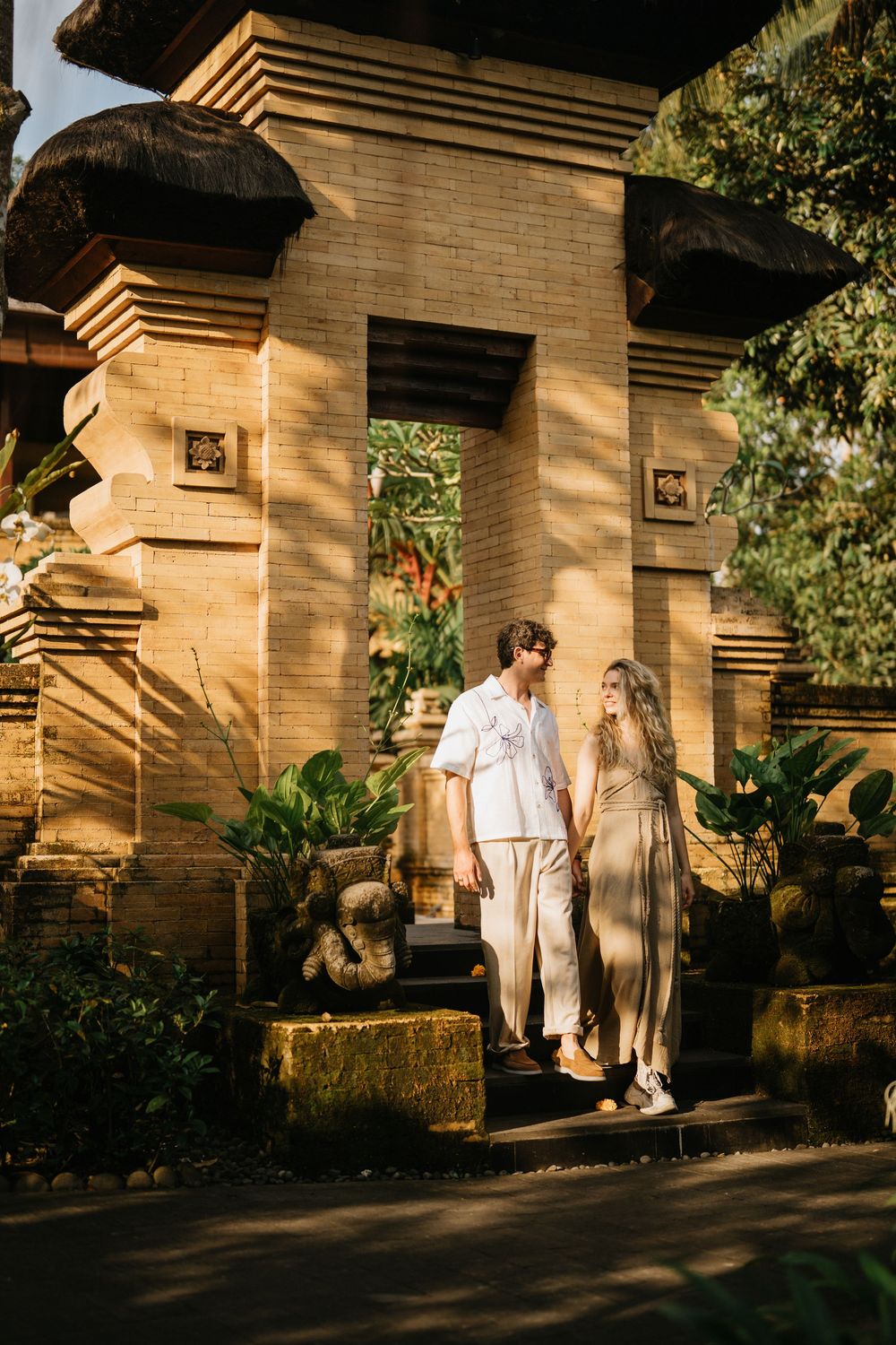 Lifestyle couple photoshoot at Sanna Ubud