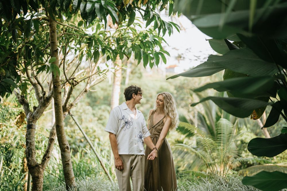 Lifestyle couple photoshoot at Sanna Ubud