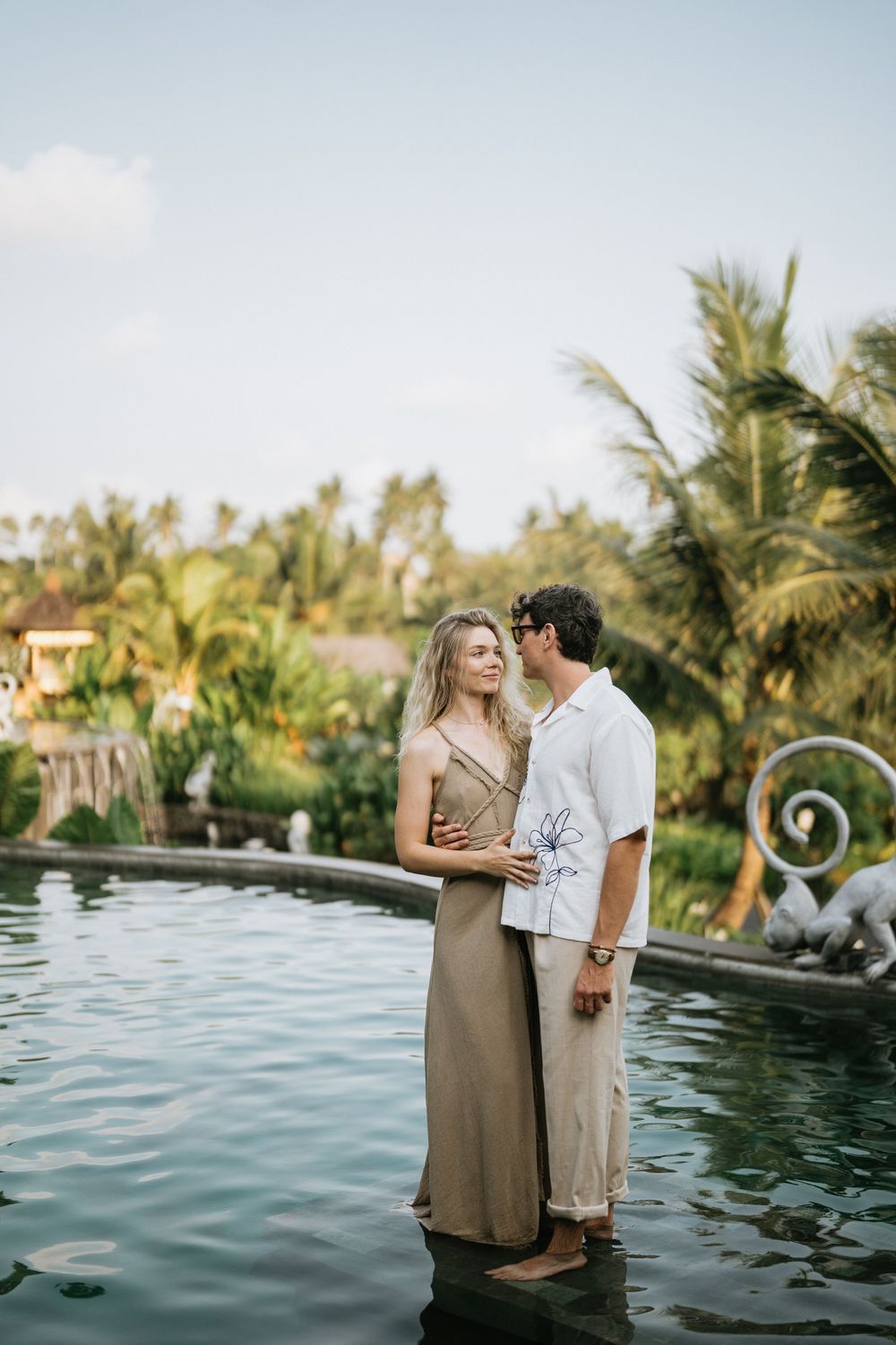 Lifestyle couple photoshoot at Sanna Ubud