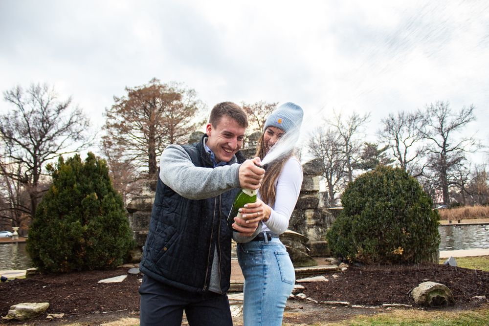 Engagement Photo shoot Saint Louis
