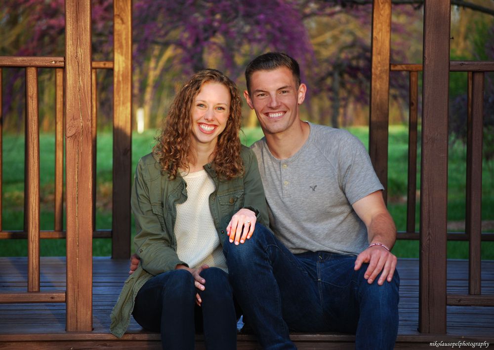 Engagement photo Missouri