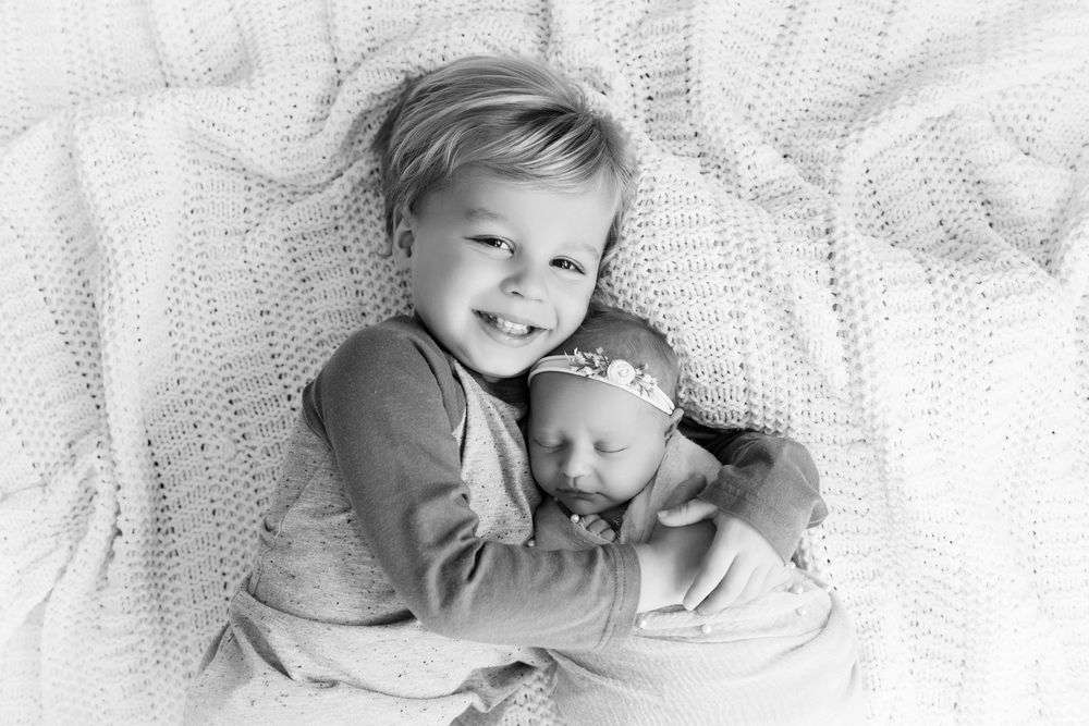 Newborn photography, in home family photos, lake country family photographer, newborn photography studio Watertown WI