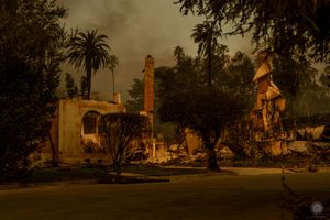 Photos of the Los Angeles Fires