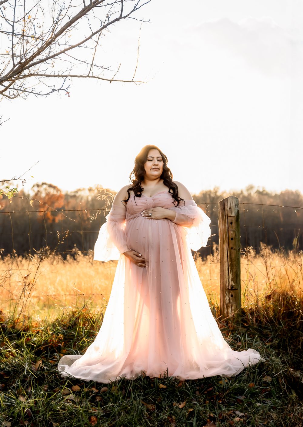 sunset outdoors photographer in greensboro