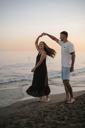 Dancing Sunset Shoot