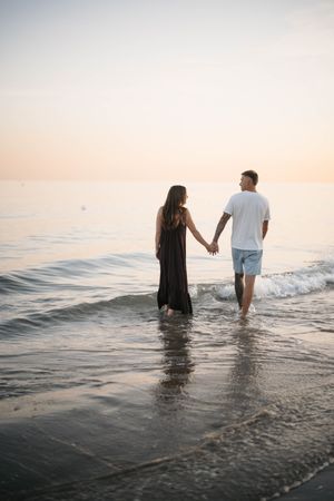 Together at the beach