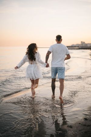 Shooting am Strand