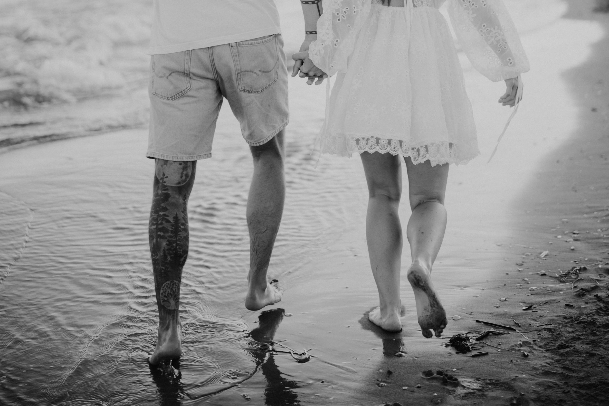 Running in the sand